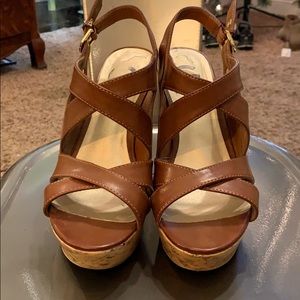 G by Guess Strap Wedges